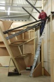 high specification timber construction - Durham CC structure